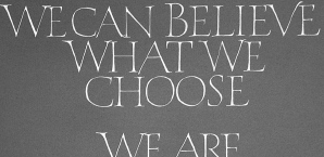 We can believe, 2004